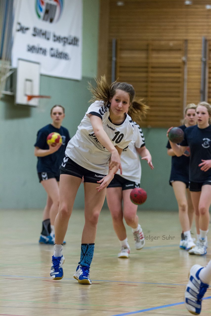 Bild 64 - B-Juniorinnen SV Henstedt-Ulzburg - SG Wittorf / FT Neumnster : Ergebnis: 19:22